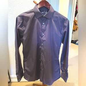 John Varvatos Mens Dress Shirt, Slim Fit, 32/33